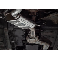 Toyota Supra MK4 frontal silenciador Fox exhaust