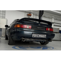 Salida cruzada derecha/izquierda del silenciador final Toyota MR2 Tipo W2 - 1x9 Fox exhaust