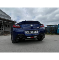 Silenciador final Toyota GR86 - 1x114 tipo 25 derecha/izquierda colore Fox exhaust