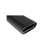 Tubos de escape para Mini Cooper S R52/R53 con silenciador trasero FOX, incluye abrazaderas - 135x80 tipo 53 central Fox exhaust