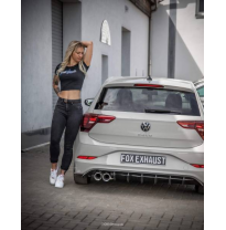 Silenciador final VW Polo AW Facelift - 2x90 tipo 25 Fox exhaust