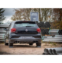 Salida final del silenciador derecha/izquierda para VW Polo AW1 GTI - tipo 2x100 Fox exhaust