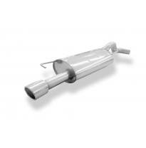 Silenciador final VW Golf IV Jubi-StoÃstange Ã63,5 - tipo 1x90 Fox exhaust