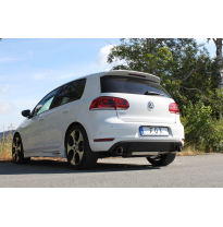 Escape FOX VW Golf 6 GTI escape final salida duplex - 1x90 25 duplex