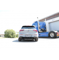 Silenciador final derecho/izquierdo para VW Golf VIII GTE - 1x100 tipo 25 r Fox exhaust