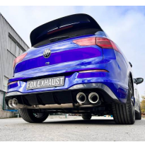 Sistema de escape parcial VW Golf 8 R de OPF - 2x100 tipo 25 derecha/izquierda Fox exhaust