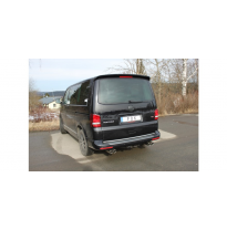 VW Bus T5 / T6 4motion salida Escape trasero FOX derecha / izquierda - 2x80 tipo 13 derecha / izquierda