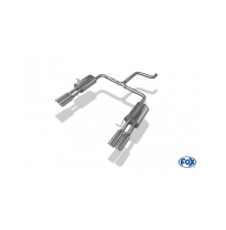 Escape FOX VW bus T5 escape final salida duplex - 2x88x74 33 duplex