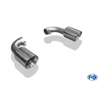 Escape FOX VW Touareg 7P pair of tail pipes to Anstecken - 1x125 25 duplex