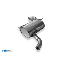 VW Tiguan 5N - Silenciador final 4motion - 2x80 tipo 25 Fox exhaust