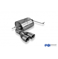 VW Tiguan 5N/5T Facelift Diésel - Silenciador final 4motion - 2 Fox exhaust
