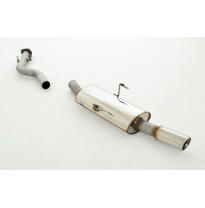 Escape Trasero De 70 Mm Friedrich Porsche 924  Año: 75-89  2.0l Turbo 125/130kw