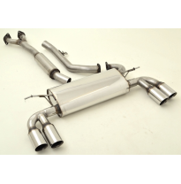 Catback-System De 70 Mm Con Salida De Escape Izquierdo Y Derecho Friedrich Hyundai Genesis Coupe  Desde Año: 2010  3.8l V6 223kw