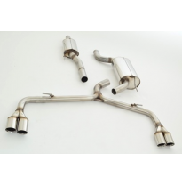 Catback-System De 70 Mm Con Salida De Escape Izquierdo Y Derecho Friedrich Kia Ceed &amp; Pro Ceed Gt (Jd)  Desde Año: 05/2013-  1.6