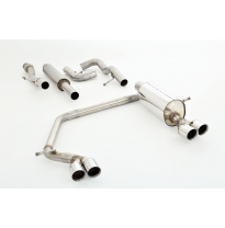 Catback-System De 70 Mm Con Salida De Escape Izquierdo Y Derecho Friedrich Citroen Ds3  Desde Año: 2010  1.6l Turbo Thp 150/155