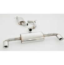 Sistema De Catback De 70 Mm W. Tubo De Escape Izquierdo Y Derecho Friedrich Audi Tt 8j Quattro  Año: 2006-2010 Coupe &amp; Roadster