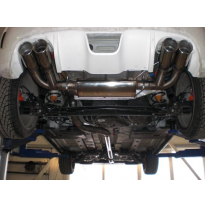 Catback-System De 70 Mm Con Salida De Escape Izquierdo Y Derecho Friedrich Fiat 500 Abarth  Desde Año: 2008  1.4l 16v T-Jet 99kw