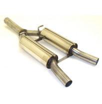 Silenciador Medio Hueco De 63,5 Mm Friedrich Audi A4 B6 (8e/8h) Quattro  Año: 2000-2004 Sedan &amp; Avant  1.8l Turbo 110/120/140kw