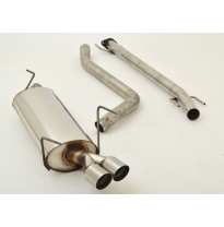 Sistema De Catback Racing De 63,5 Mm Friedrich Opel Vectra B  Año: 02/99-2002 Sedan, Hatchback &amp; Caravan / Con Gancho Remolque