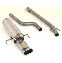 Sistema De Catback Racing De 63,5 Mm Friedrich Opel Astra H 5-Puertas  Desde Año: 2003  1.3l Cdti 66kw / 1.4l 55/66kw / 1.6l 77/