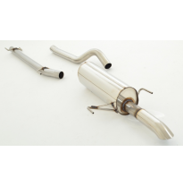 Sistema De Catback Racing De 63,5 Mm Friedrich Opel Astra H Twintop  Desde Año: 2006  1.6l 77/85kw / 1.8l 103kw / 1.9l Cdti 110k