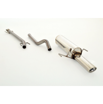 Sistema De Catback Racing De 63,5 Mm Friedrich Opel Astra H Twintop  Desde Año: 2006  1.6l Turbo 132kw / 2.0l Turbo 125/147kw