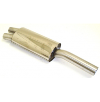 Silenciador Medio Hueco De 63,5 Mm Friedrich Bmw 3er E46 325ti Compact  Año: 2000-2004  325ti 141kw