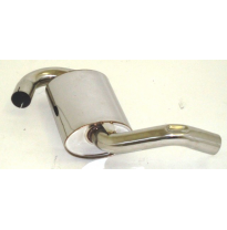 Silenciador Medio Hueco De 63,5 Mm Friedrich Vw Golf Iii Variant / Vento  Año: 92-99  2.8l Vr6 128kw