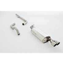 Sistema De Catback Racing De 63,5 Mm Friedrich Seat Leon 1m  Año: 2000-2005  1.4l 16v 55kw / 1.6l 74kw / 1.6l 16v 77kw / 1.8l 92