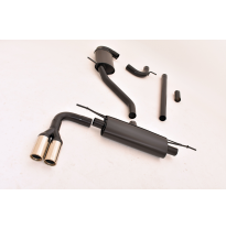 Sistema De Catback De 63,5 Mm Friedrich Audi A3 8v Sedan 2wd  Desde Año: 05/2017  1.5l Tfsi / 35 Tfsi 110kw