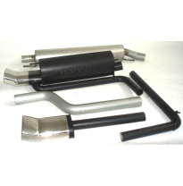 Sistema De Catback De 63,5 Mm Con Salida De Escape Izquierdo Y Derecho Friedrich Opel Astra G  Año: 98-2004 Cc/Hatchback  1.2l 1