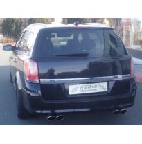 Sistema De Catback De 63,5 Mm Con Salida De Escape Izquierdo Y Derecho Friedrich Opel Astra H Caravan  Desde Año: 2003  1.6l Tur