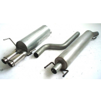 Sistema De Catback De 63,5 Mm Friedrich Opel Astra H Sedan  Desde Año: 2008  1.3l Cdti 66kw / 1.6l 16v 85kw / 1.7l Cdti 74/81 /