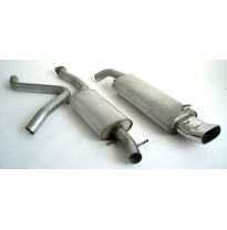 Sistema De Catback De 63,5 Mm Friedrich Ford Escort  Año: 10/90-2000 Turnier  1.3l 44kw / 1.4l 52/54kw / 1.6l 66/77kw / 1.8l 16v