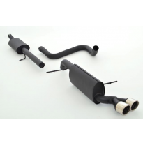 Sistema De Catback De 63,5 Mm Friedrich Ford Fiesta Ja8 Sport Facelift  Desde Año: 01/2013  1.0l Ecoboost 92/103kw Black-/ Red-E