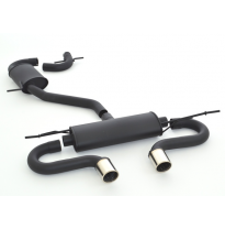 Sistema De Catback De 63,5 Mm Con Salida De Escape Izquierdo Y Derecho Friedrich Vw Golf V  Año: 2003-2008 2wd  1.4l 16v 55/59kw