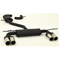 Sistema De Catback De 63,5 Mm Con Salida De Escape Izquierdo Y Derecho Friedrich Vw Touran 1t  Año: 2003-2015  1.2l Tsi 77kw / 1