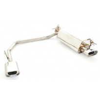 Escape Trasero Con Salida De Escape Izquierdo Y Derecho Friedrich Kia Rio  Desde Año: 2005  1.4l 71kw / 1.5l Crdi 81kw / 1.6l 82