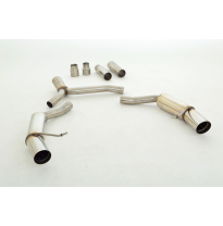 Escape Trasero De 76 Mm Con Salida De Escape Izquierdo Y Derecho Friedrich Audi A5 B8 Sportback 2wd &amp; Quattro  Desde Año: 09/200