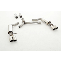 Escape Trasero De 76 Mm Con Salida De Escape Izquierdo Y Derecho Friedrich Audi A5 B8 Sportback 2wd &amp; Quattro  Desde Año: 09/200