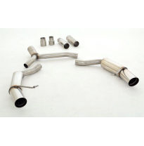 Escape Trasero De 76 Mm Con Salida De Escape Izquierdo Y Derecho Friedrich Audi A5 B8 Sportback 2wd &amp; Quattro  Desde Año: 09/200