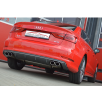 Escape Trasero Con Salida De Escape Izquierdo Y Derecho Friedrich Audi A3 8v Sedan 2wd  Desde Año: 2013  1.4l Tfsi 92/103/110kw