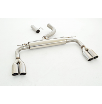 Escape Trasero De 76 Mm Con Salida De Escape Izquierdo Y Derecho Friedrich Audi A3 8v Sedan Quattro  Desde Año: 2013  1.8l Tfsi