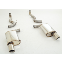 Escape Trasero De 76 Mm Con Salida De Escape Izquierdo Y Derecho Friedrich Ford Mustang Vi Coupe  Desde Año: 2015  5.0l V8 310kw