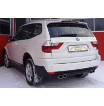 Escape Trasero Con Salida De Escape Izquierdo Y Derecho Friedrich Bmw X3 E83  Año: 2003-2010  2.0l D 130kw / 3.0l D 150/160kw