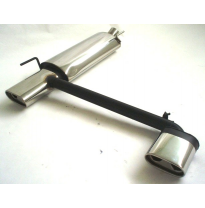 Escape Trasero Con Salida De Escape Izquierdo Y Derecho Friedrich Vw Golf Iii &amp; Cabrio  Año: 91-98 / Hatchback &amp; Convertible Yoc