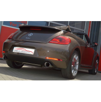 Escape Trasero Con Salida De Escape Izquierdo Y Derecho Friedrich Vw Beetle 5c &amp; Cabrio Incluido Dune  Desde Año: 10/2014  1.4l
