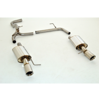 Escape Trasero Con Salida De Escape Izquierdo Y Derecho Friedrich Skoda Octavia 5e  Desde Año: 2012 (Incluido Facelift) Sedan &amp;