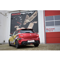 Escape Trasero Con Salida De Escape Izquierdo Y Derecho Friedrich Suzuki Swift Sport (Az/Rz)  Desde Año: 06/2018  1.4l Boosterje