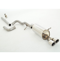 Sistema De Catback De 63,5 Mm Friedrich Citroen Ds3  Desde Año: 2010  1.4l E-Hdi 50kw /  1.6l Hdi / E-Hdi 68/73/82kw